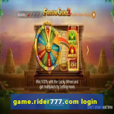 game.rider777.com login