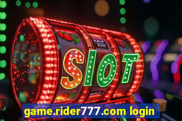 game.rider777.com login