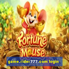 game.rider777.com login