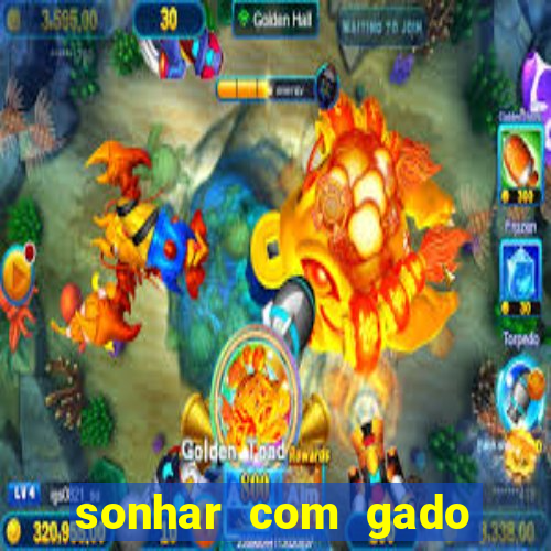 sonhar com gado jogo do bicho