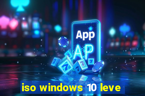 iso windows 10 leve