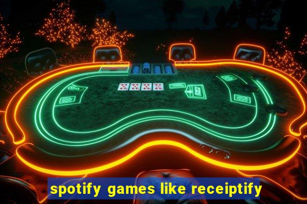 spotify games like receiptify