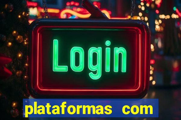 plataformas com bonus de registro