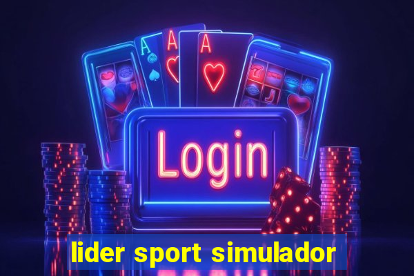 lider sport simulador