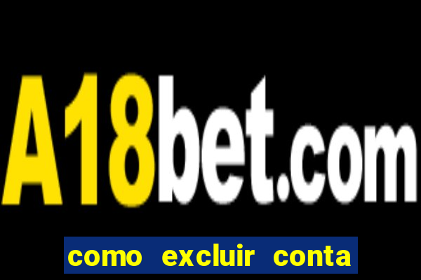 como excluir conta f12 bet