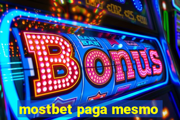 mostbet paga mesmo