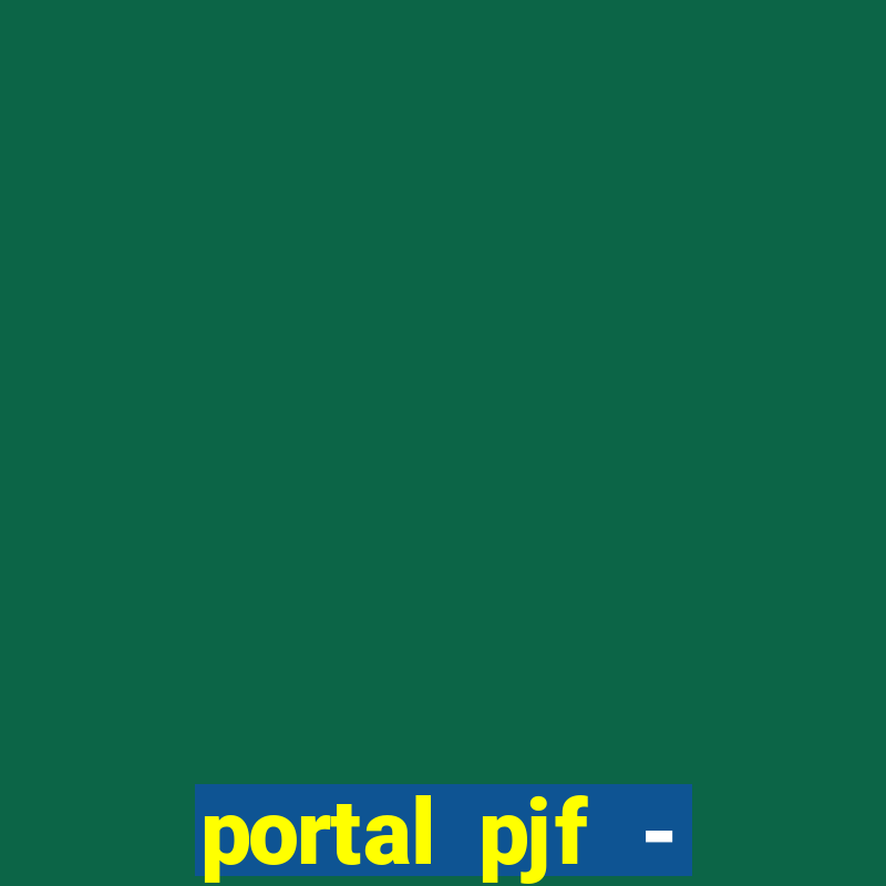 portal pjf - prefeitura de juiz de fora