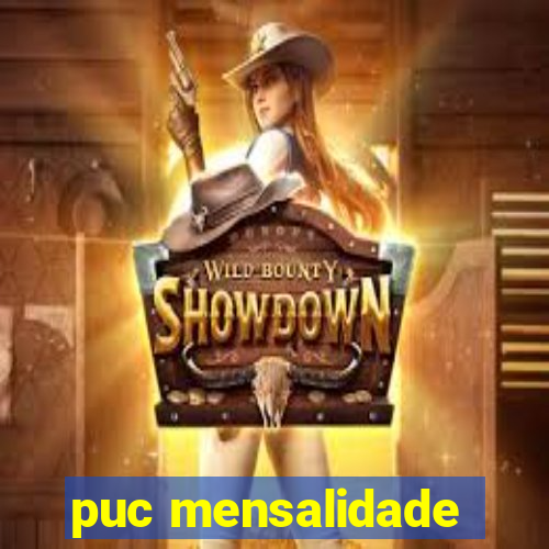 puc mensalidade