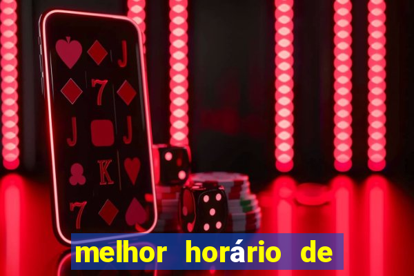 melhor horário de madrugada para jogar fortune tiger