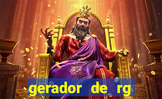 gerador de rg frente e verso