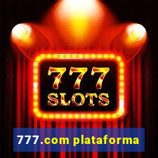 777.com plataforma