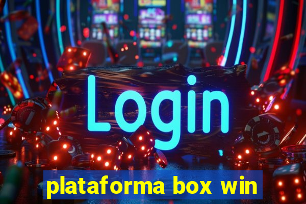 plataforma box win