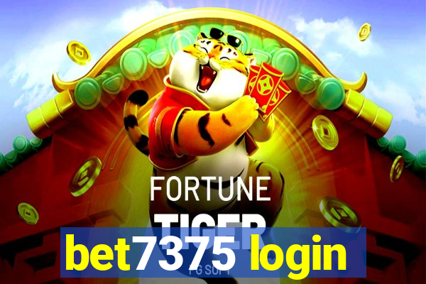 bet7375 login