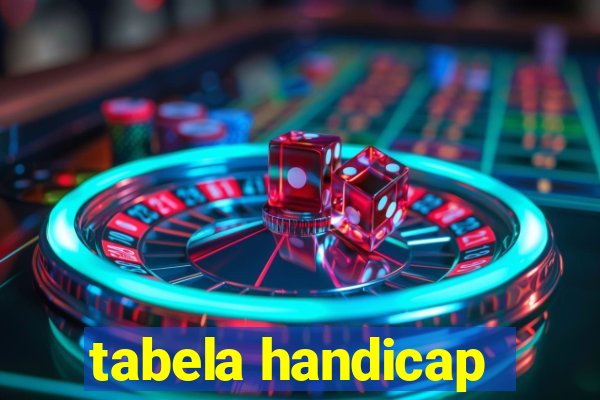 tabela handicap