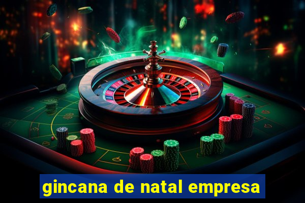 gincana de natal empresa