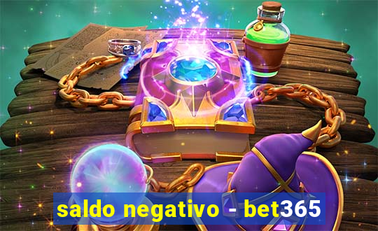 saldo negativo - bet365