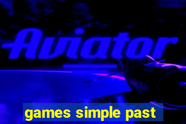 games simple past