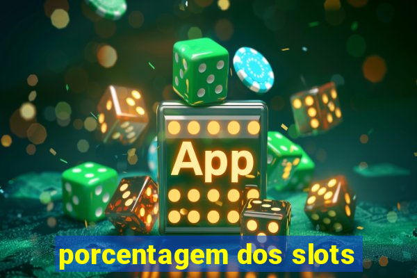 porcentagem dos slots