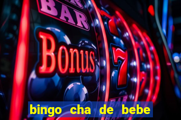 bingo cha de bebe cartelas para imprimir