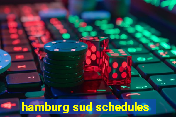 hamburg sud schedules