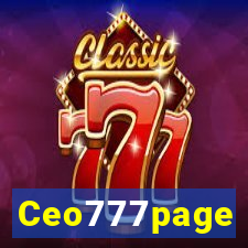 Ceo777page