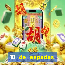 10 de espadas tarot amor