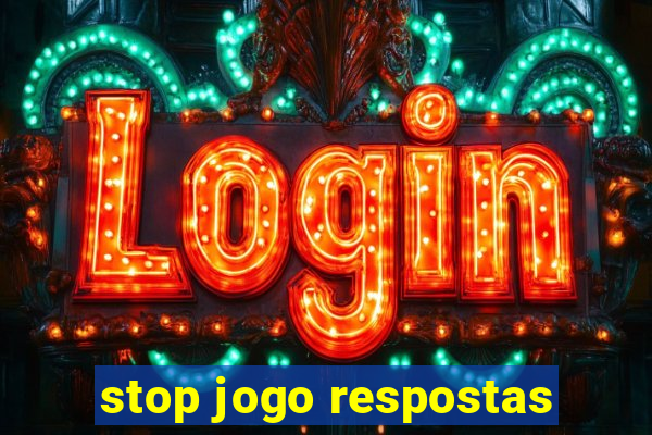 stop jogo respostas