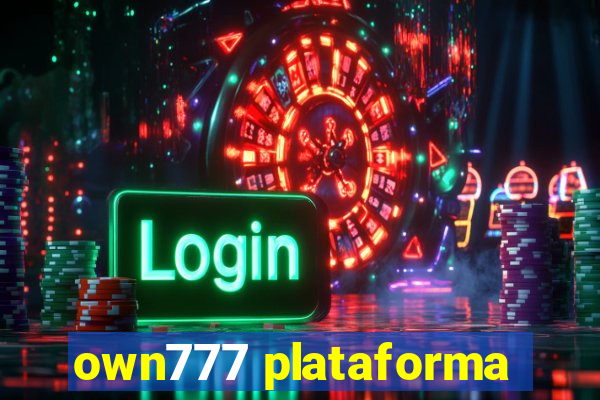 own777 plataforma