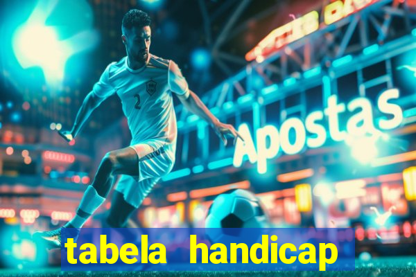 tabela handicap asiatico escanteios