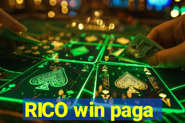 RICO win paga