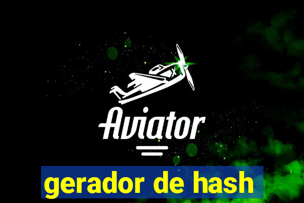 gerador de hash