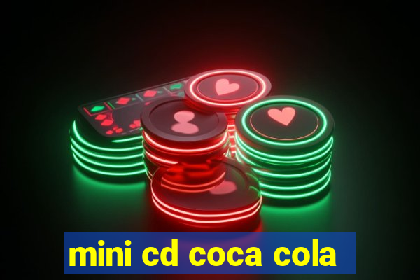 mini cd coca cola