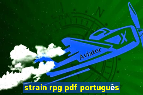 strain rpg pdf português