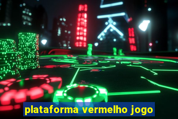 plataforma vermelho jogo