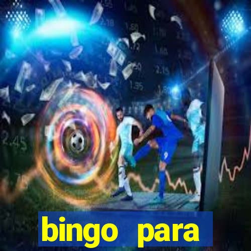 bingo para despedida de solteira para imprimir