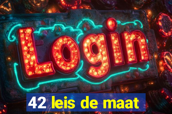 42 leis de maat