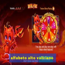 alfabeto alto valiriano