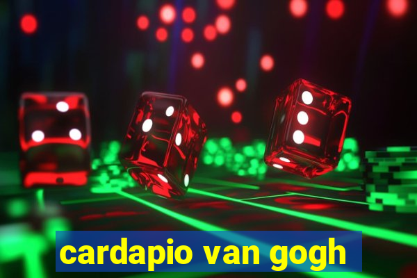 cardapio van gogh