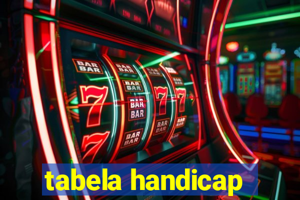 tabela handicap