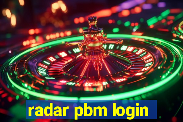 radar pbm login