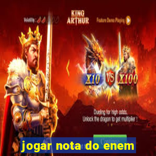 jogar nota do enem