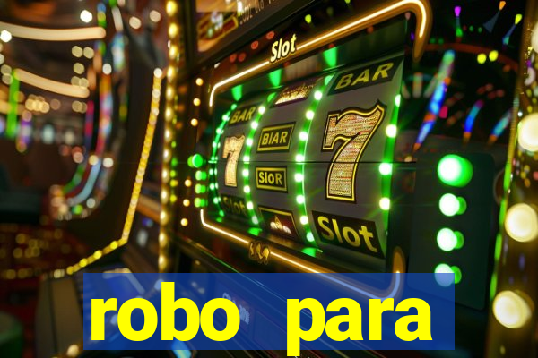 robo para plataforma de jogos