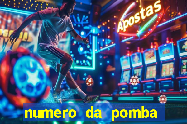 numero da pomba jogo do bicho