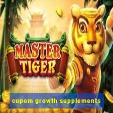 cupom growth supplements