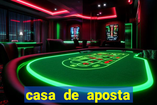 casa de aposta para menor