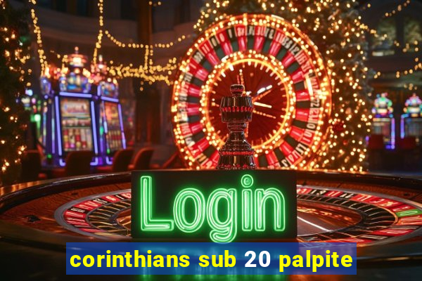 corinthians sub 20 palpite