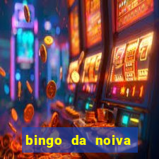 bingo da noiva para imprimir