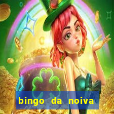 bingo da noiva para imprimir