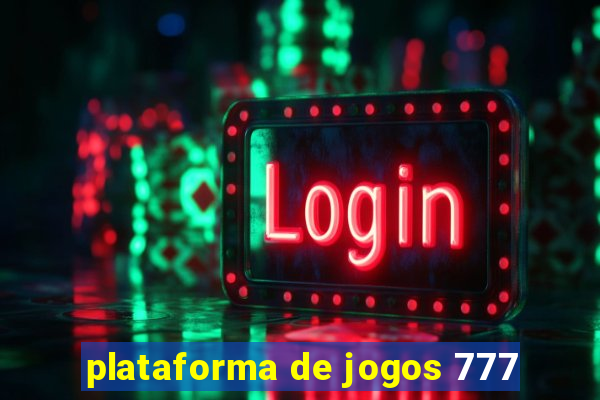 plataforma de jogos 777