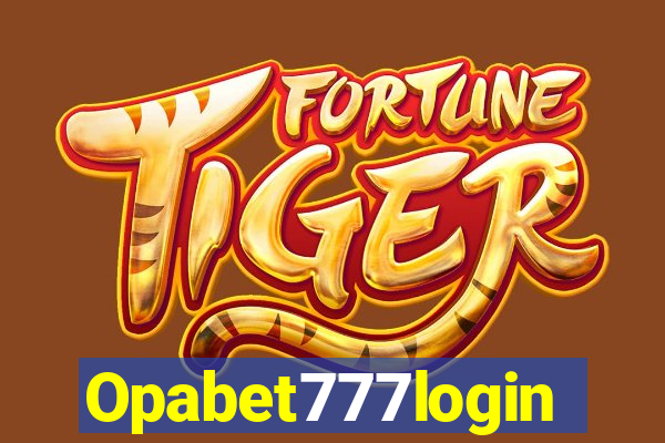 Opabet777login